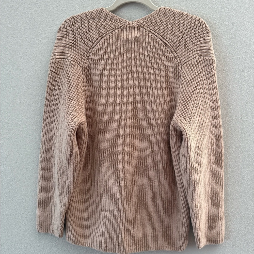 Urban Outfitters Victoria Cream V-Neck Sweater - Picture 8 of 9